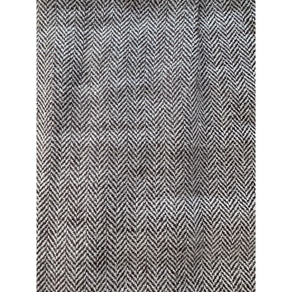 Ralph Lauren Purple Label Collection Silk Linen Blend Tweed Skirt Brown Size 10 - Picture 2 of 6